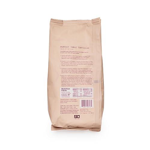 Masienda Masienda Heirloom White Corn Masa Harina/Flour 2.2 LB (Pack of 2) - Nixtamalized Corn Flour Perfect for Corn Tortillas, Tamales, Tostadas, Pupusas, Arepas and More. Gluten-Free, Non-GMO, Preservative-Free.