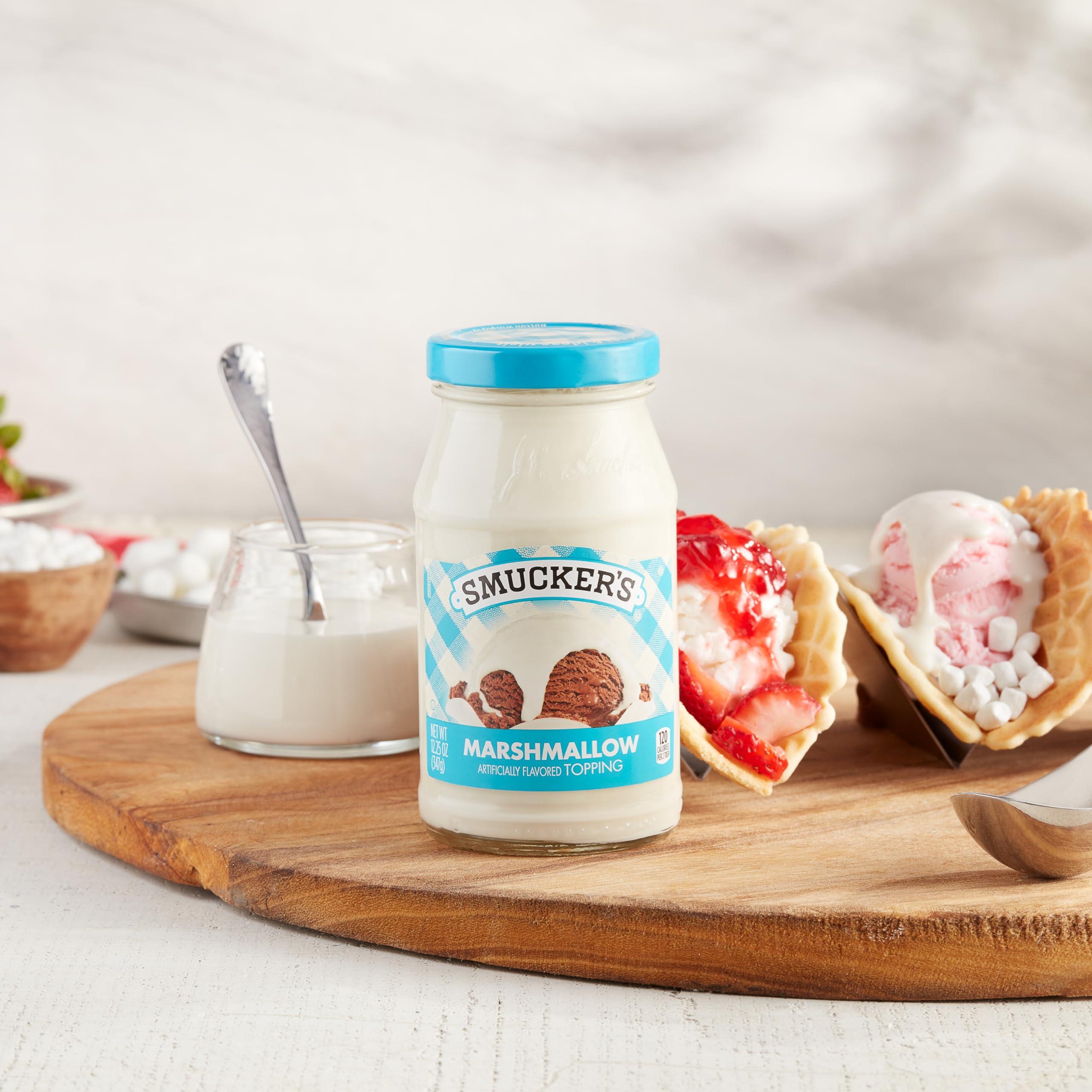 Smucker's Smucker\'s Marshmallow Flavored Topping, 12.25 Ounce (Pack of 6)