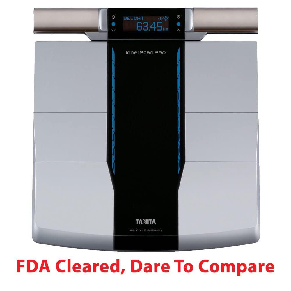 TANITA TANITA's RD-545 InnerScan PRO, FDA Cleared, World's Only Consumer Multi-Frequency, Segmental Body Composition Scale