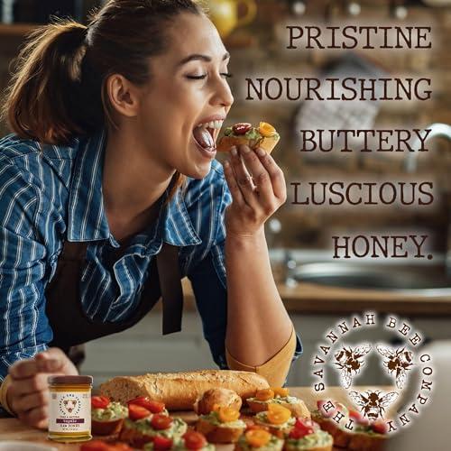 Savannah Bee Company Savannah Bee Company Honey - Pure, Natural, Raw Honey - Tupelo Honey