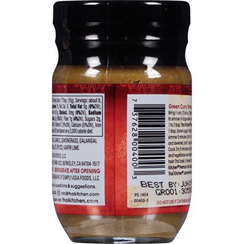 Thai Kitchen Thai Kitchen Green Curry Paste, Gluten-Free, Vegan, 4 Ounce, Pack of 12