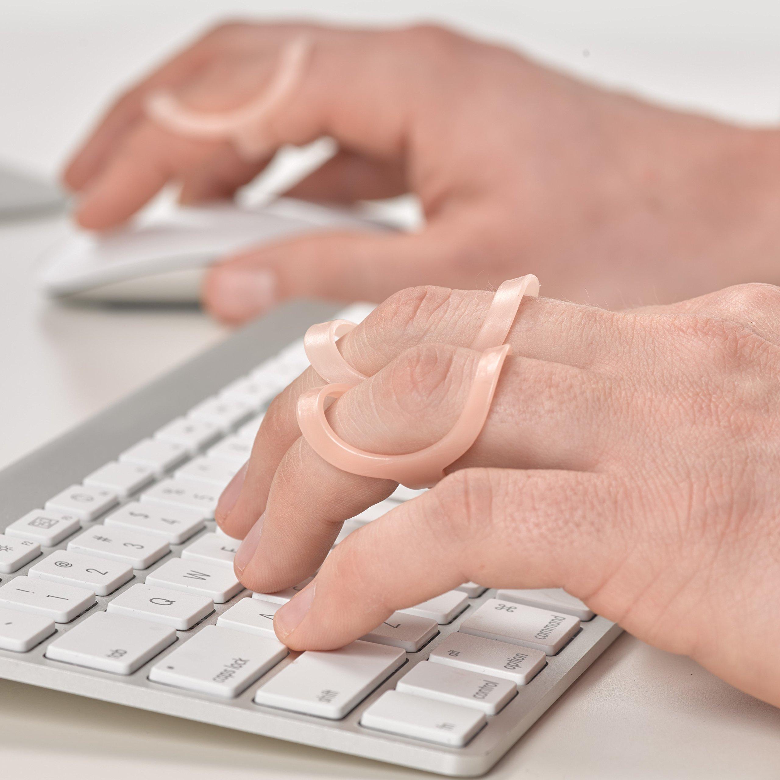 3-Point Products 3-Point Products Oval-8 Finger Splints, Support and Protection for Arthritis, Trigger Finger or Thumb, and Other Finger Conditions Size 14 (Pack of 1)