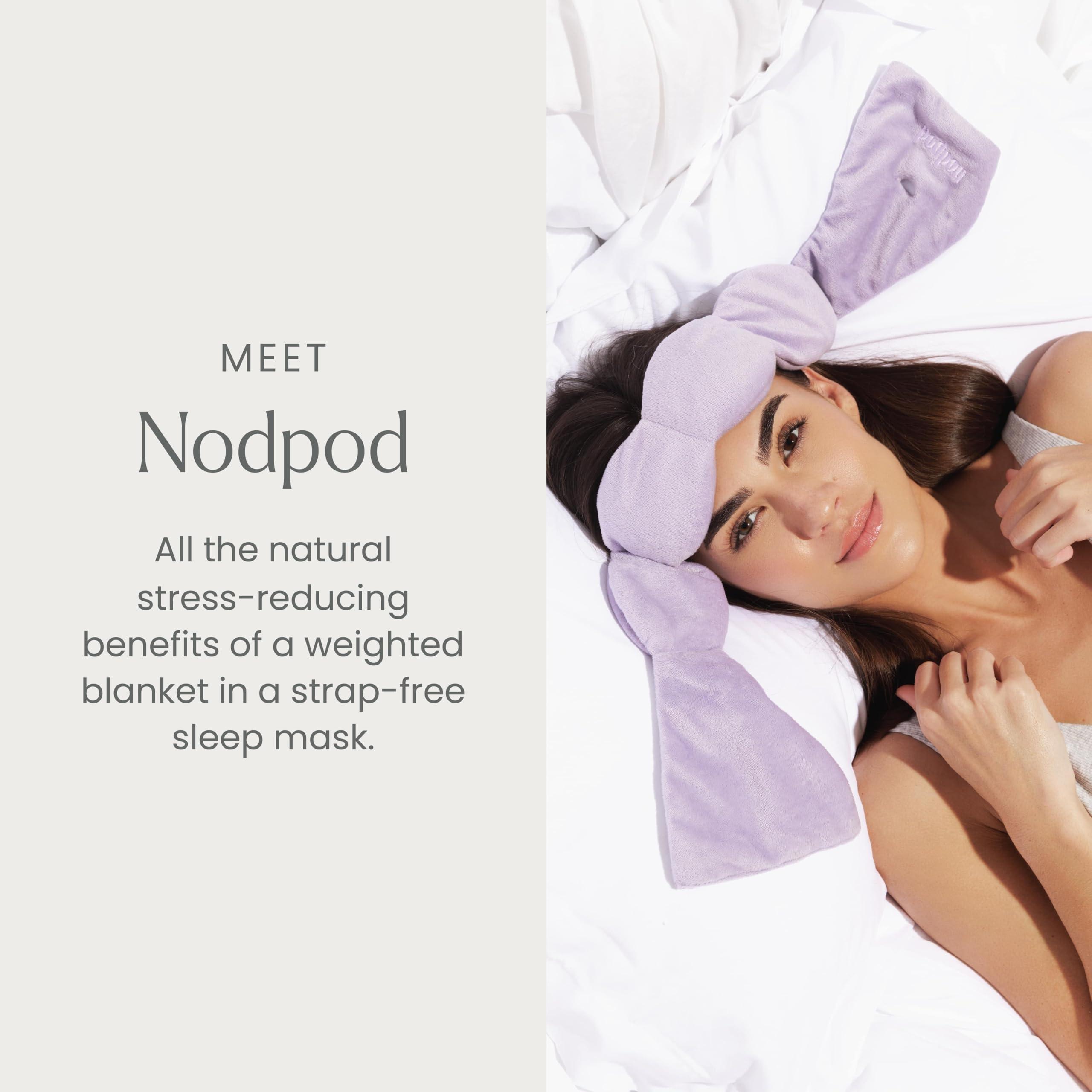 nodpod Nodpod Gentle Pressure Sleep Mask | Patented Light Blocking Design for Sleeping, Traveling & Relaxation - Wisteria