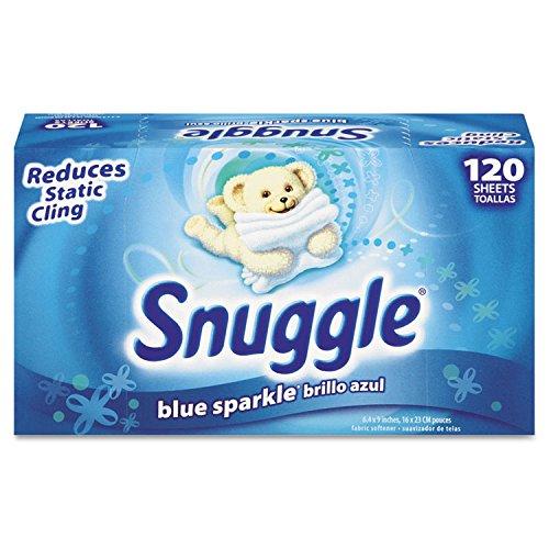 Snuggle Snuggle CB451156 Fabric Softener Sheets, Fresh Scent, 120 Sheets/Box, 6 Boxes/Carton