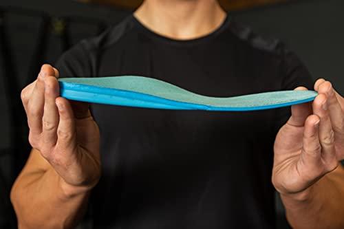 PRO 11 WELLBEING PRO 11 WELLBEING The Titan Orthotic Sports Insole with Dual Shock Balance Correction and Rigid Support Base for Over Pronation and Plantar Fasciitis (5/6.5 UK)