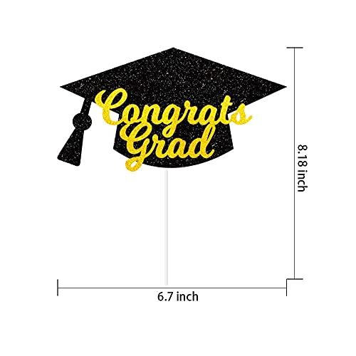 MZ.ogm MZ.ogm Graduation Grad Hat Cake Topper Graduation Cake Toppers Graduation Cake Decorations 2021 Grad Cake Topper 2021 Graduation Party Decorations