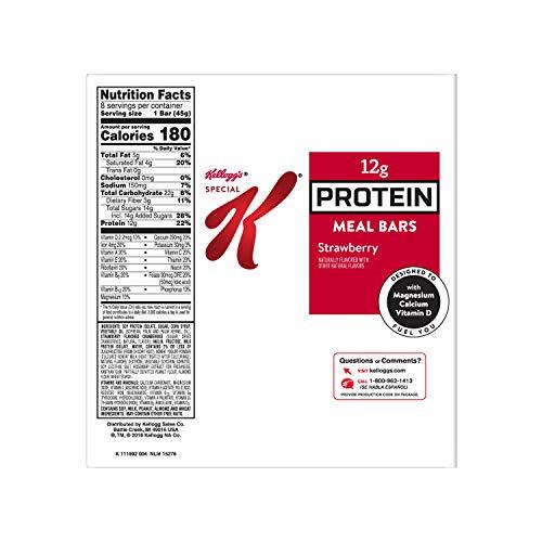 Special K Special K Protein Meal Bars, Strawberry, 12.7 oz (8 Count)