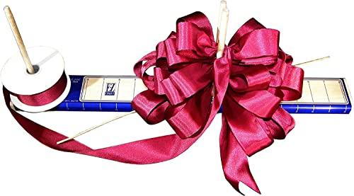 E-Z Bowz Deluxe EZ BowMaker - Bow Making Tool - Crafting Bowmaker - Professional Designer Bow Maker - DIY Wreath Bows, Hair Bows, And More