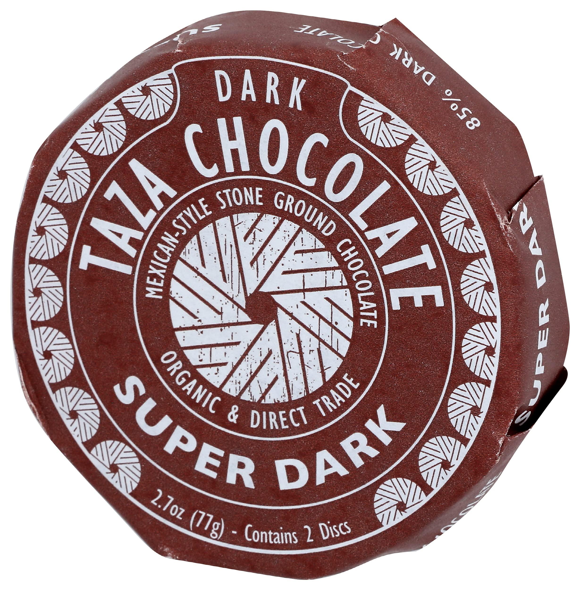 Taza Chocolate Taza Organic Chocolate Mexicano Super Dark Disc 85% Dark, 2.7 oz