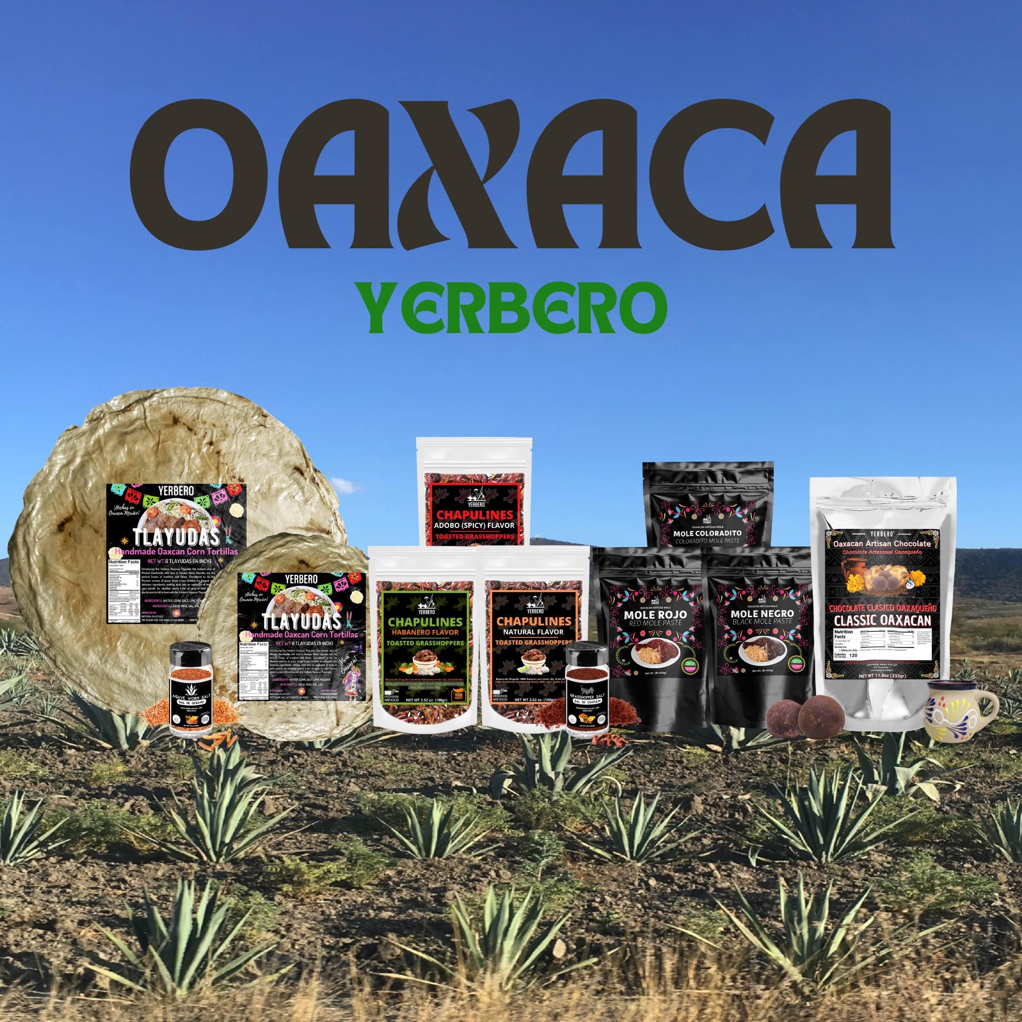YERBERO Yerbero - 100% Authentic Oaxacan Tlayuda 16\'\' ( 6 pz ) | Tlayuda Autentica Oaxaquena Hecha 100% Maiz | Clayuda All Natural Ingredients, Prepare Your Favorite Oaxacan Dishes At Home Considered As The Mexican Pizza. (16 Inch)