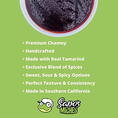 Sapo's Miches Sapo's Miches Chamoy Rim Rimming Paste Sauce Candy Dip for Drinks, Micheladas, Fruit, Gallon (Original)