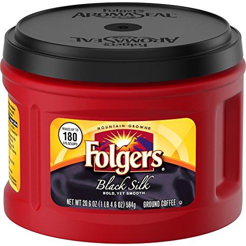 Folgers Folgers Black Silk, Dark Roast Ground Coffee