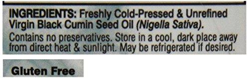 Amazing Herbs Amazing Herbs Premium Black Seed Oil - Gluten Free, Non GMO, Cold Pressed Nigella Sativa Aids in Digestive Health, Immune Support, Brain Function - 128 Fl Oz