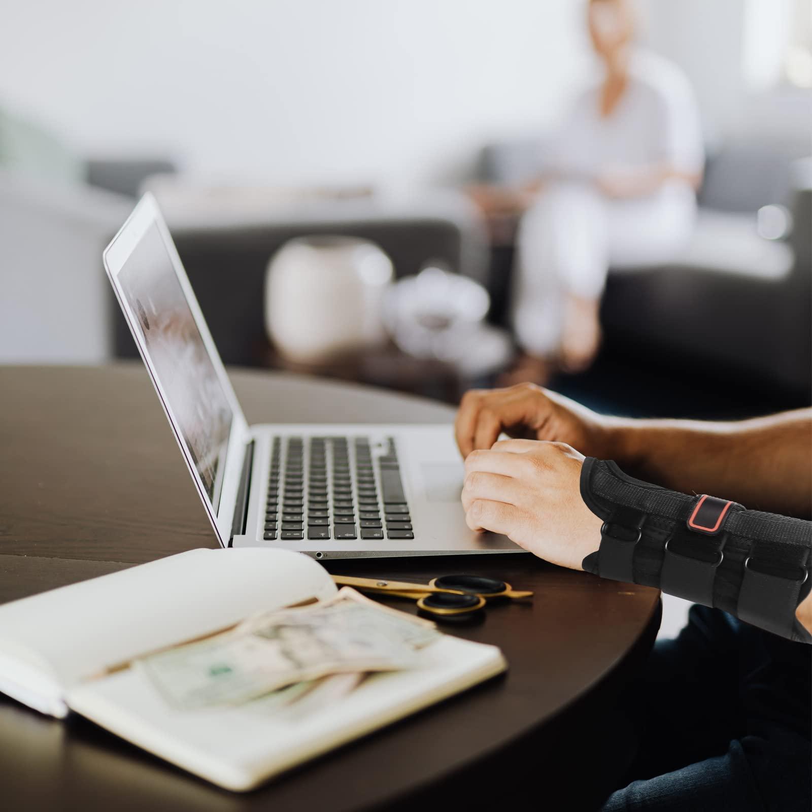 kefit Wrist Brace Carpal Tunnel Relief, Wrist Splint Night Support, Wrist Support for Arthritis, Tendonitis, Right Hand, Medium