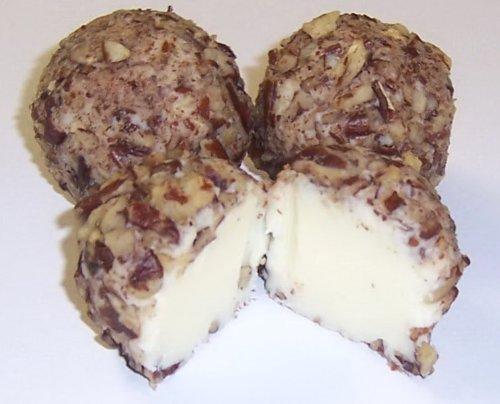 Scott's Cakes Scott's Cakes Pecan White Chocolate Truffles in a 1 Pound Ornament Box
