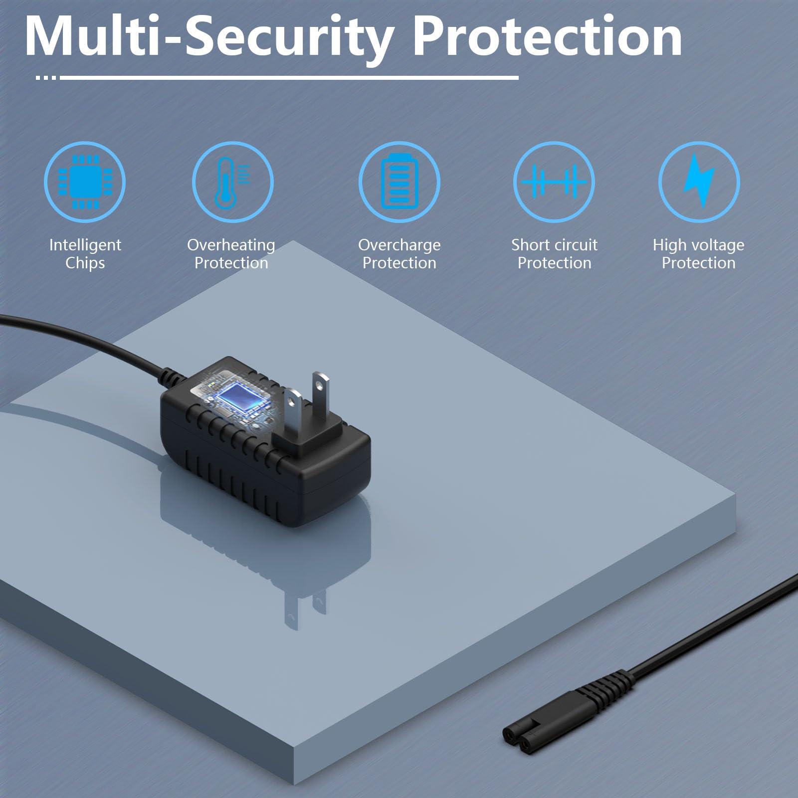 hafiuege Hafiuege Charger Cord Replacement for Waterpik Water Flosser WP360 WP360W WP360C WP400 WP440 WP440C WP450 WP462 WP462W WP468 WF13 WP100 Series, Water Pik Water Flosser Charging Cable