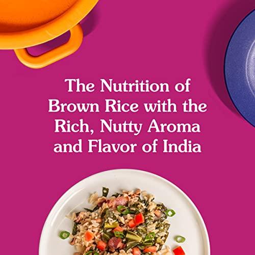 BEN'S ORIGINAL BEN'S ORIGINAL Ready Rice Brown Basmati Rice, Easy Dinner Side, 8.5 OZ Pouch (Pack of 12)