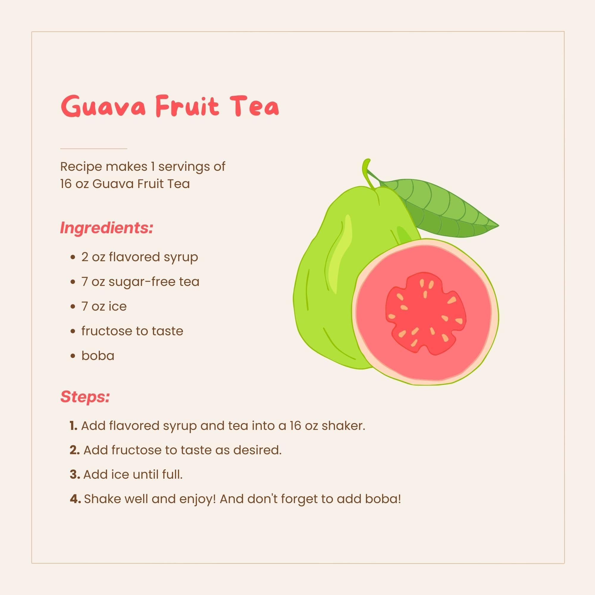 Bossen Bossen Concentrated Syrup_5.5 lb (Red Guava)