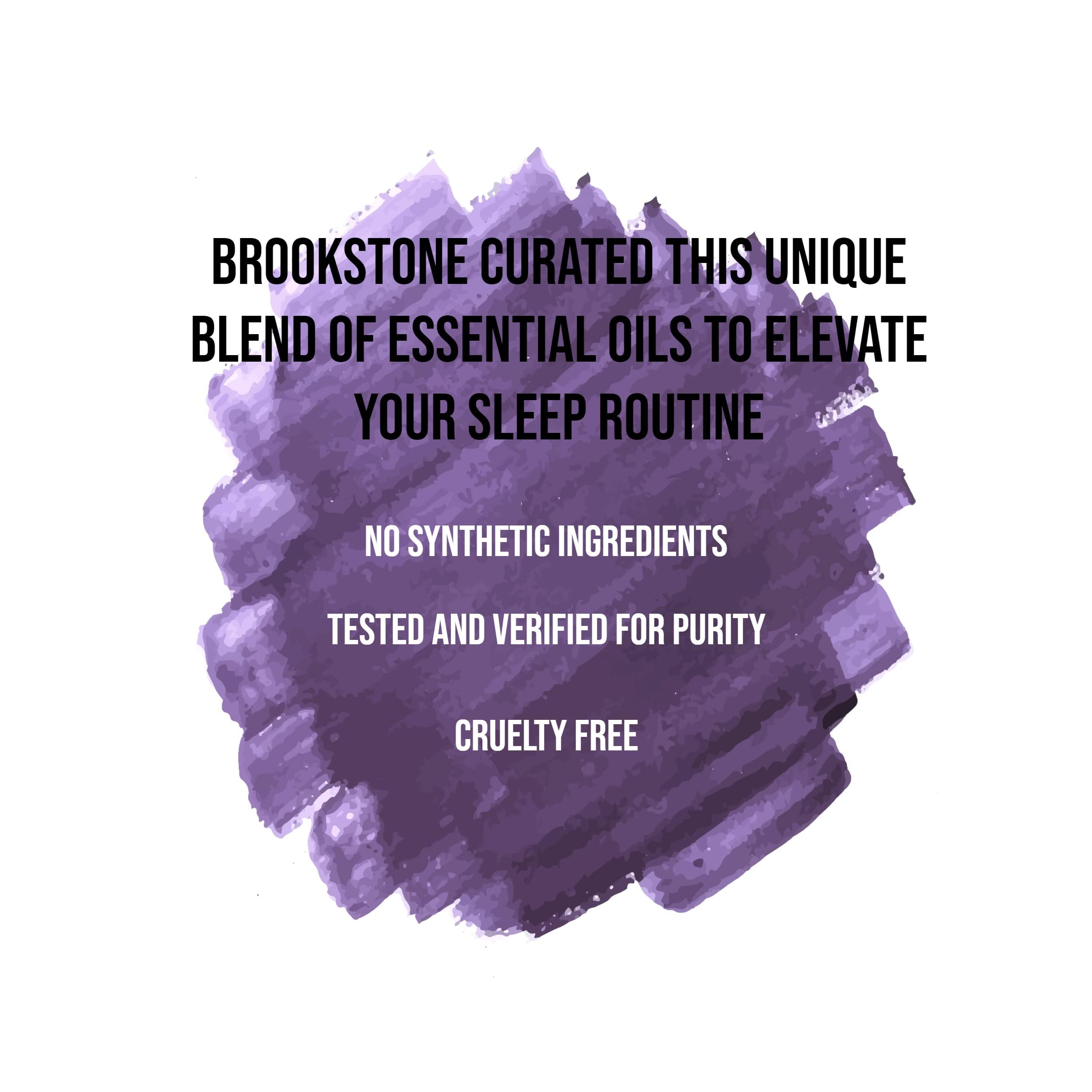 Brookstone Brookstone Essential Oil Blends Sleep Collection | Organic Essential Oil Set for Aromatherapy Diffuser, Massage Oil and Candle Scents | 3-Pack 10ml Bottles
