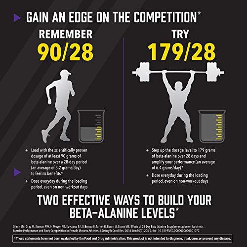 NOW NOW Sports Nutrition, Beta-Alanine Pure Powder 2,000 mg, Muscular Endurance*, 500 Grams