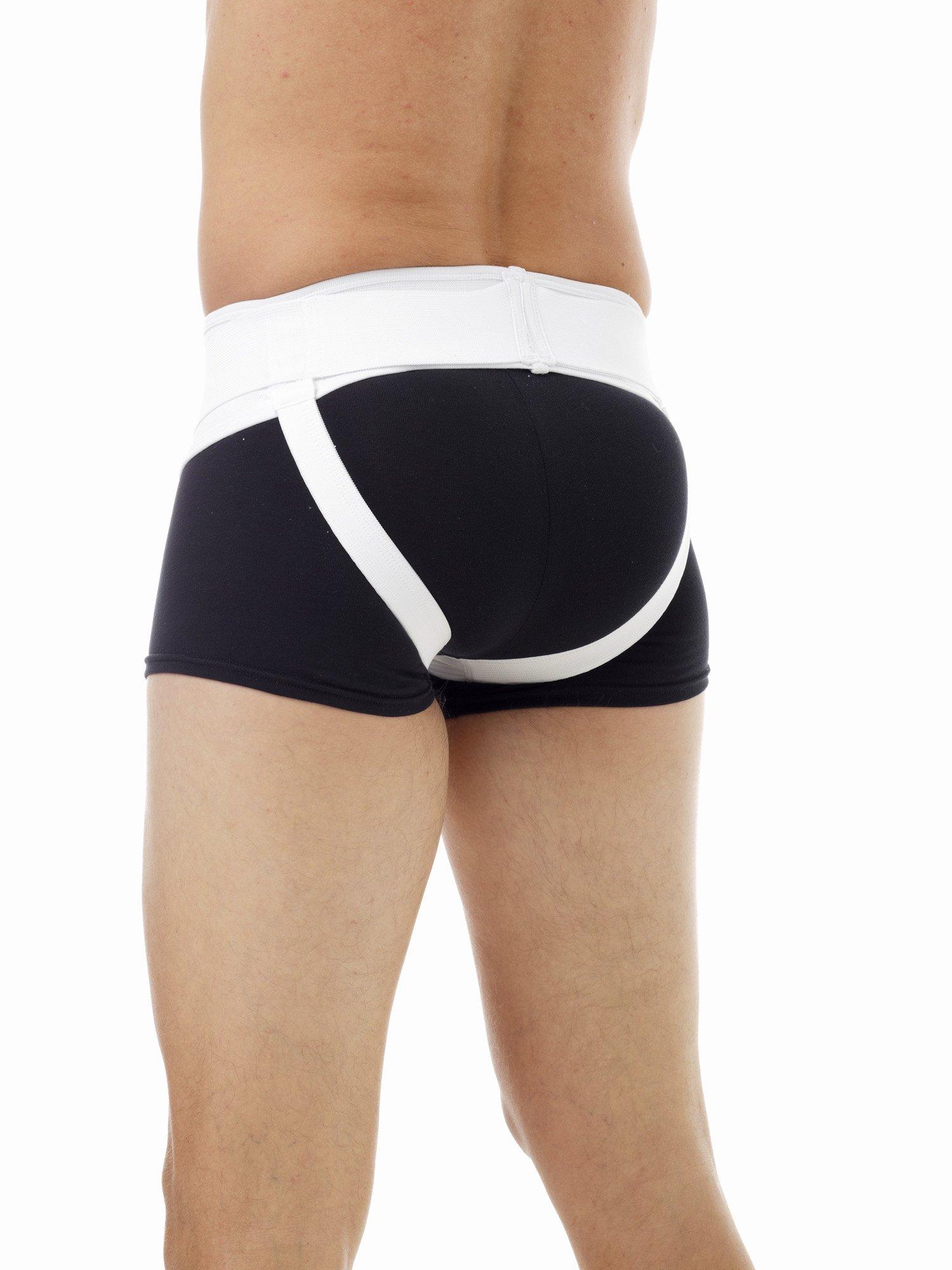 Underworks Underworks Inguinal Hernia Support Brace XLarge 41-44 Waist White