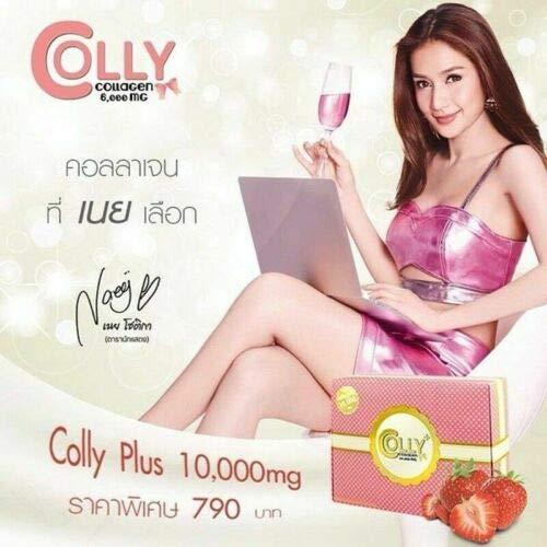 GSG 3xColly Pink Plus Collagen 10,000 mg Dietary Strawberry L-Glutamine, L-Cysteine
