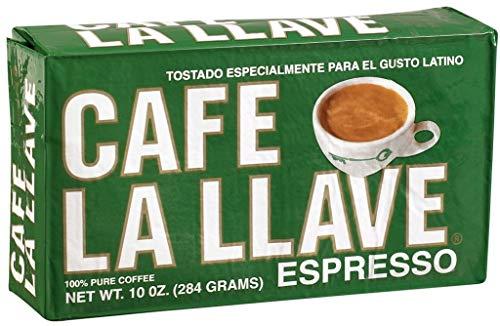 Cafe La Llave 2 X Cafe La Llave Espresso Brick, 10 Ounce
