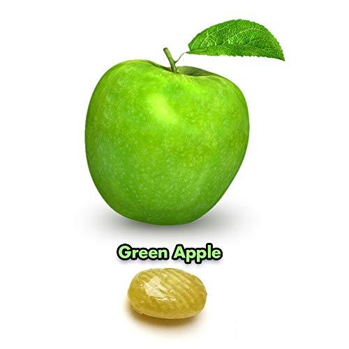 Three Lollies Three Lollies Preggie Pop Drops, Natural Green Apple, 21 Count