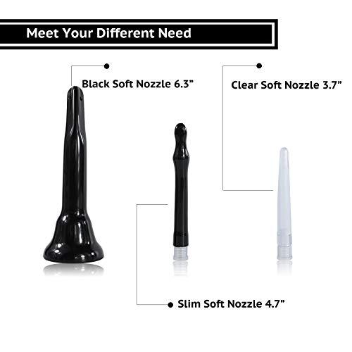 TopQuaFocus TopQuaFocus 14.5OZ Large Enema Bulb Kit Douche Bulb for Men Women Colon Cleaning Feminine Care Enemas -BPA and Phthalates Free Blue