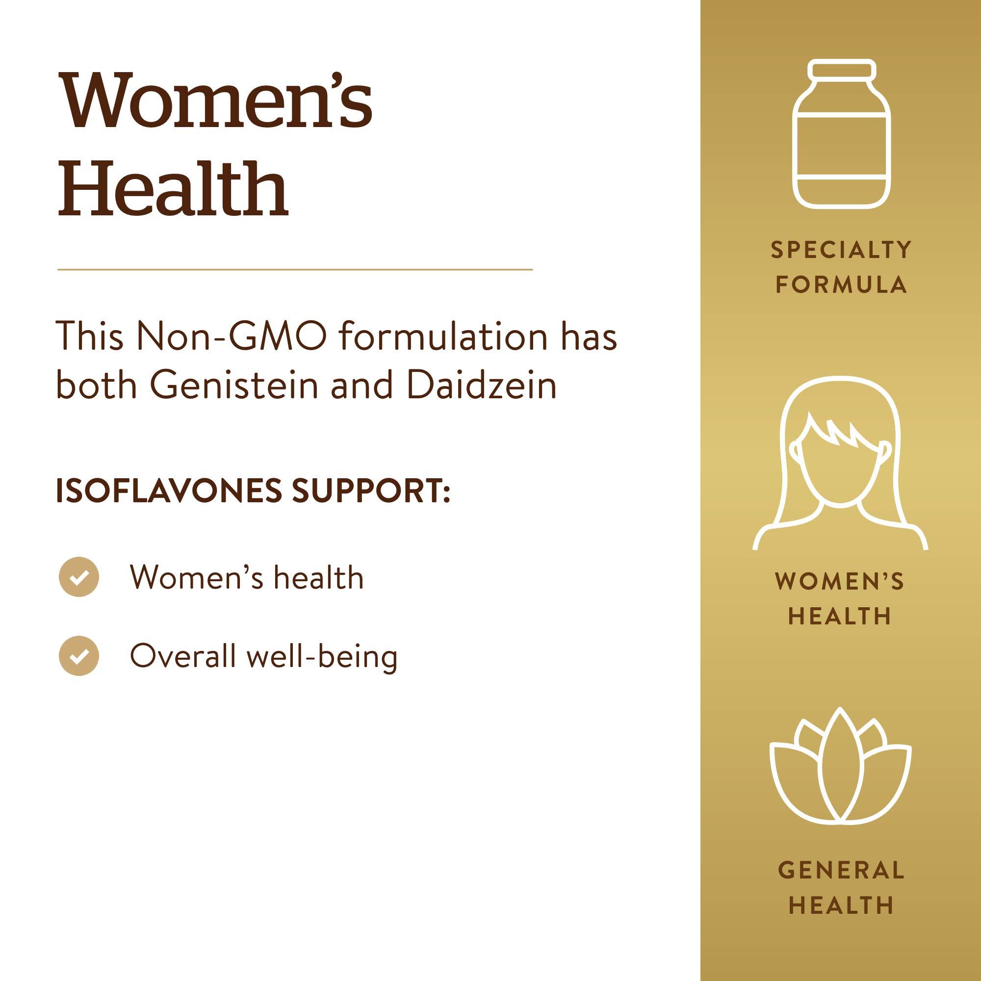 Solgar Solgar – Non-GMO Super Concentrated Isoflavones, 120 Tablets