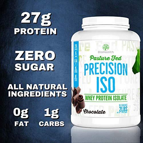 Bio Core Nutrition Precision ISO Chocolate (2lb) | Premium Pasture Fed Whey Protein Isolate