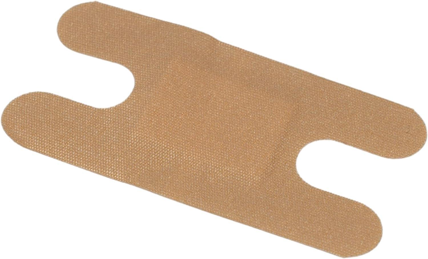 Vakly Adhesive Fabric Knuckle Bandages [Pack of 2400] Sterile Heavy Woven Flexible Breathable Adhesive Bandages with Non-Stick Pad 3 x 1.5 (2400)