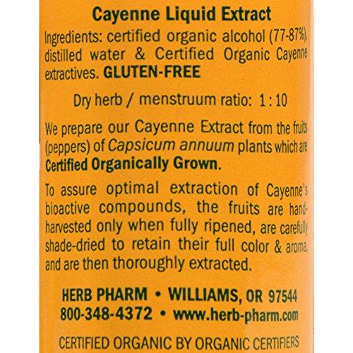 Herb Pharm HERB Pharm Organic Cayenne Extract, 1 FZ