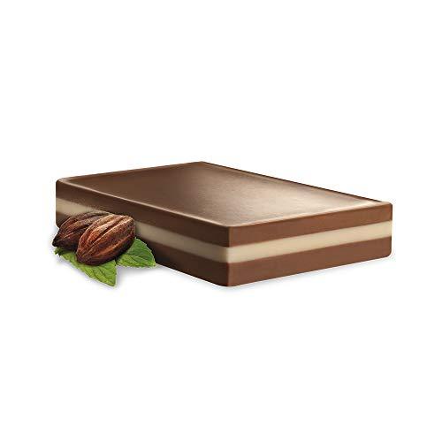 NUTRESA Cremino Bicolor Chocolate Tray | Hazelnut & Milk Chocolate Bars | Fine Taste | 24 Total Pieces | 15.2 Ounce (Pack of 1)