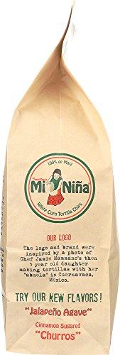 MI NINA Mi Nina, Sea Salt White Corn Tortilla Chip, 12 oz