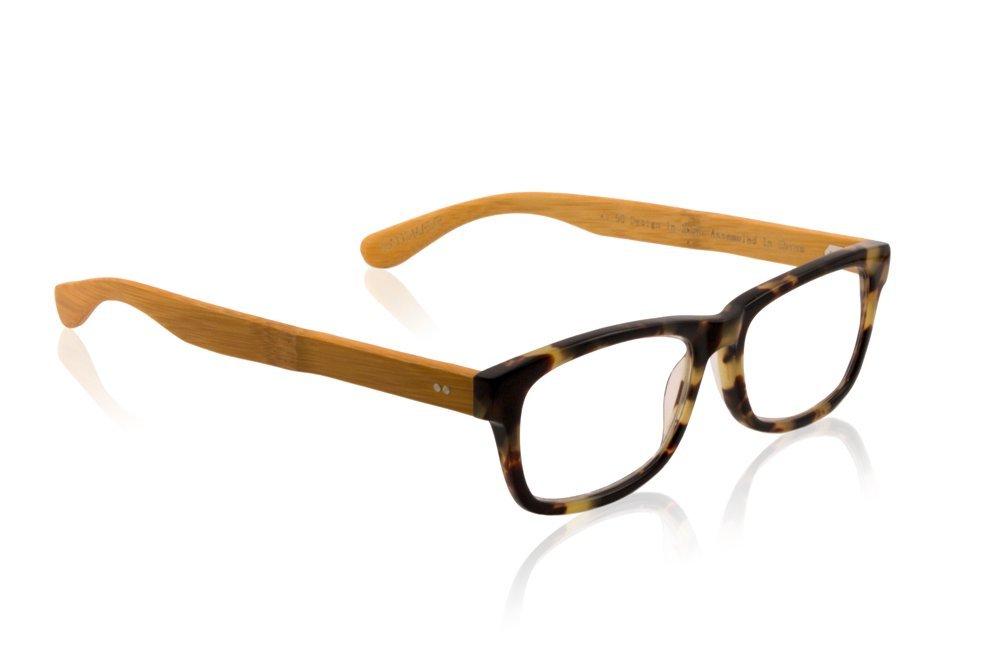 Eynack Eynack Expert Men's Reading Glasses, Bamboo, 1.25