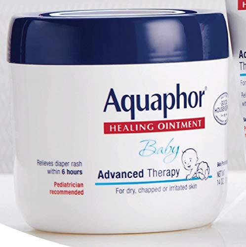 BEIERSDORF INC Aquaphor Baby Healing Ointment, Advanced Therapy, 14 Ounces (396 g)