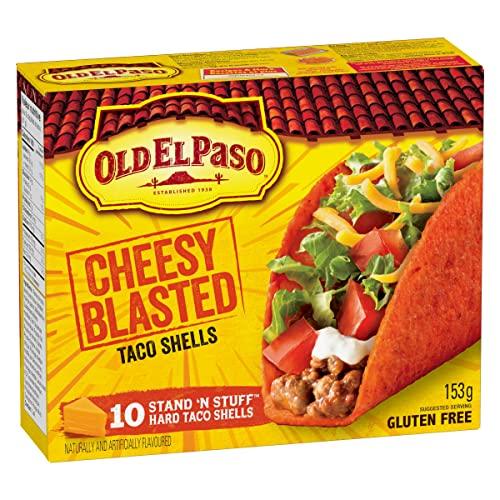 Old El Paso Old El Paso Gluten Free Cheesy Blasted Taco Shells 153g/5.4oz {Imported from Canada}