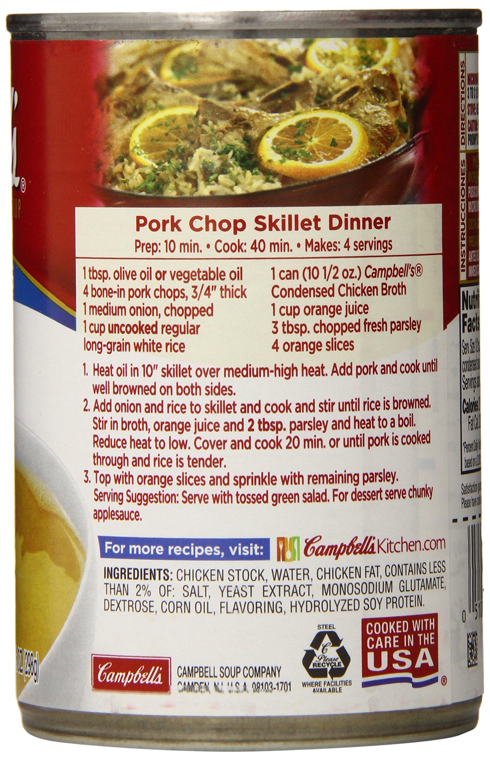 Campbell's Campbell's Condensed Chicken Broth, 10.5 Ounce (Pack of 12)