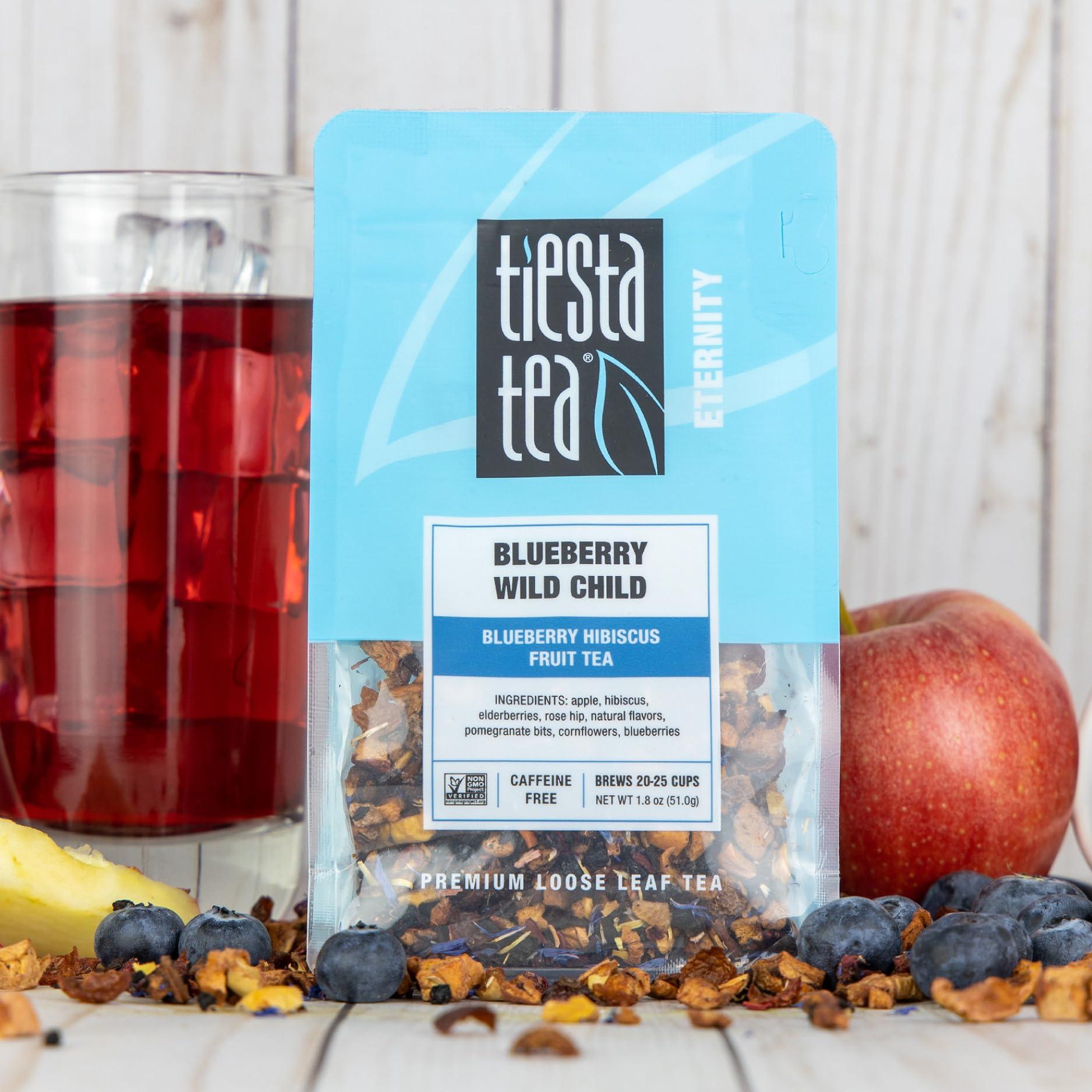 Tiesta Tea Tiesta Tea - Tiesta\'s Top Loose Leaf Tea Gift Box | Medium Caffeinated Tea Variety Pack | Make Hot & Iced Tea | 3 Pouches of Assorted Tea Blends with Green, Herbal, Fruity & Lavender Tea Bags
