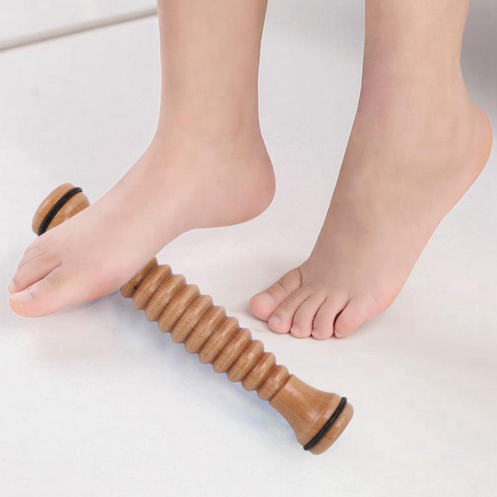 Soaying Soaying Ballet Foot Massager Instep Shaper Foot Roller Wooden Foot Roller Relaxation Pressure Reducer Solid