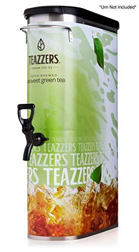 Teazzers Teazzers Premium All-Natural Green Tea Bags, Large 1-Gallon Iced Tea Brew, Commercial Size Tea Filters, Bulk 96 Pack, 1 oz. Great for Foodservice Ice Tea Brewers, Unsweetened