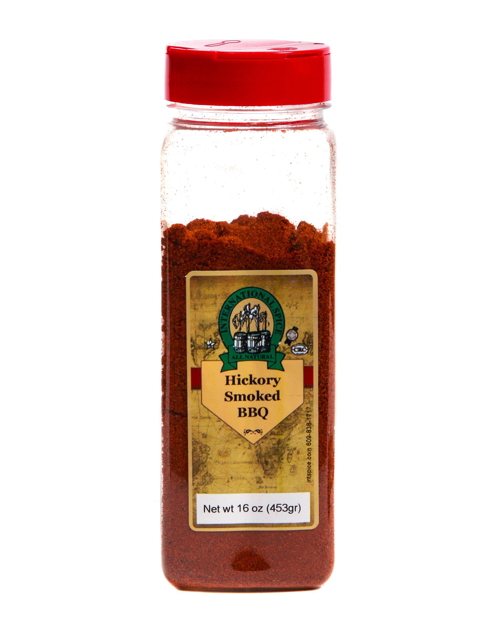 International Spice International Spice Premium Gourmet Spices- HICKORY SMOKED BBQ SEASONING: 16 oz