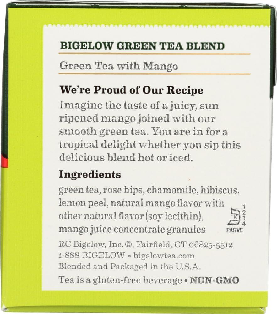 Bigelow Tea Bigelow Tea Grn Mango, 20 Bg