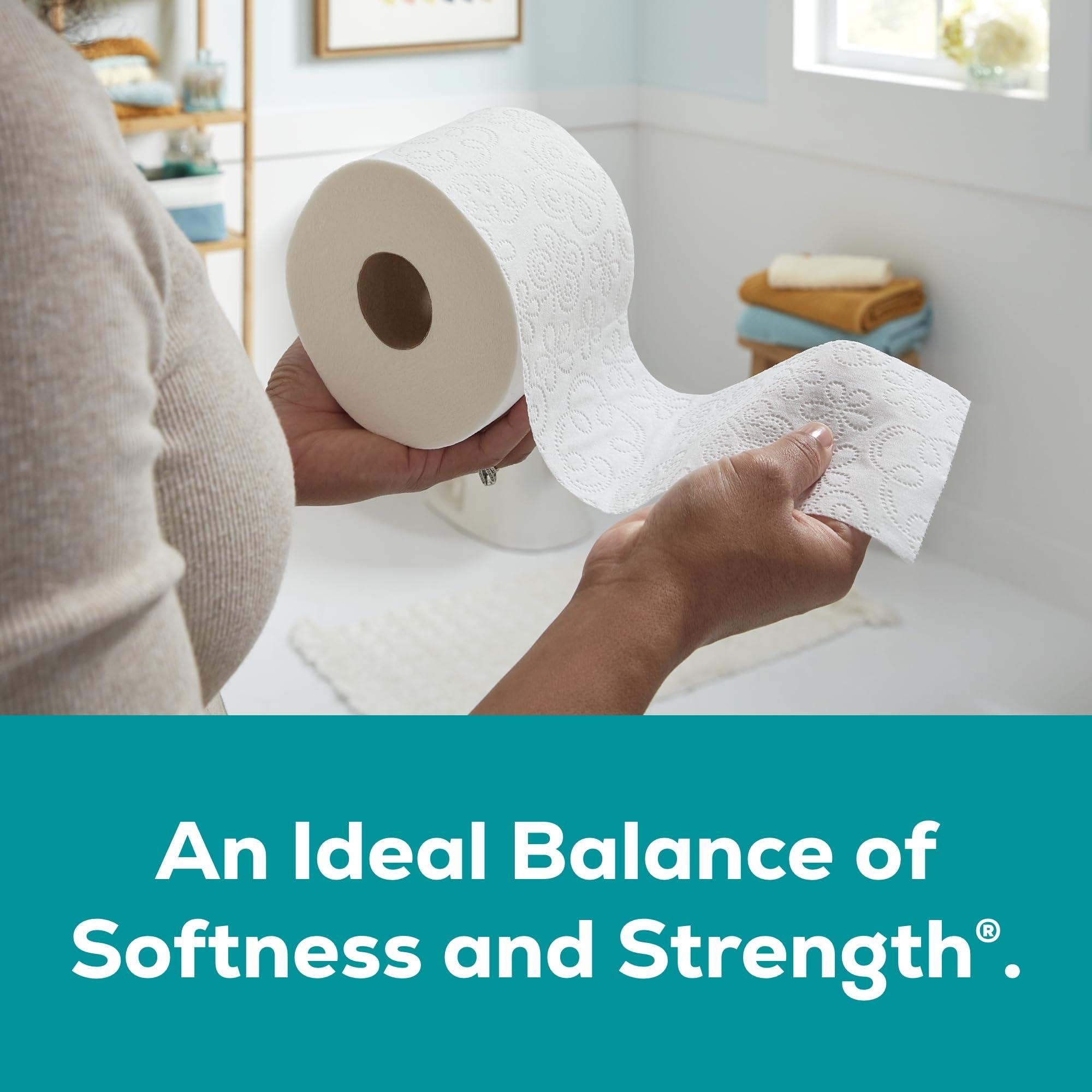 Angel Soft Angel Soft Toilet Paper, 24 Mega Rolls = 96 Regular Rolls, Soft and Strong Toilet Tissue