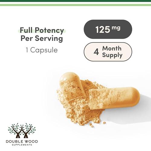 Double Wood Supplements Methylated Multivitamin (Methylated and Activated Vitamins Only - B Complex with Trimethylglycine (TMG) and Methylfolate)(Non-GMO, Gluten Free MTHFR Supplement) 120 Capsules by Double Wood