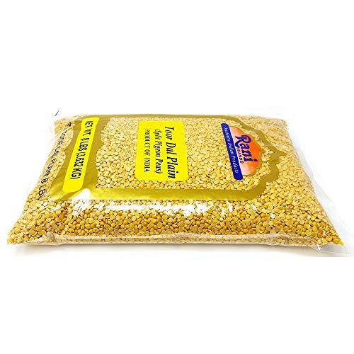 Rani Brand Authentic Indian Products Rani Toor Dal (Split Pigeon Peas) 128oz (8lbs) 3.63kg Bulk ~ All Natural | Gluten Friendly | NON-GMO | Vegan | Indian Origin