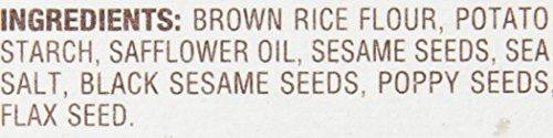 Back to Nature Back to Nature Gluten Free Crackers, Multi-Seed Rice Thins - Dairy Free, Non-GMO, Made with Whole Grain Brown Rice Flour, Delicious & Quality Snacks, 4 Ounce