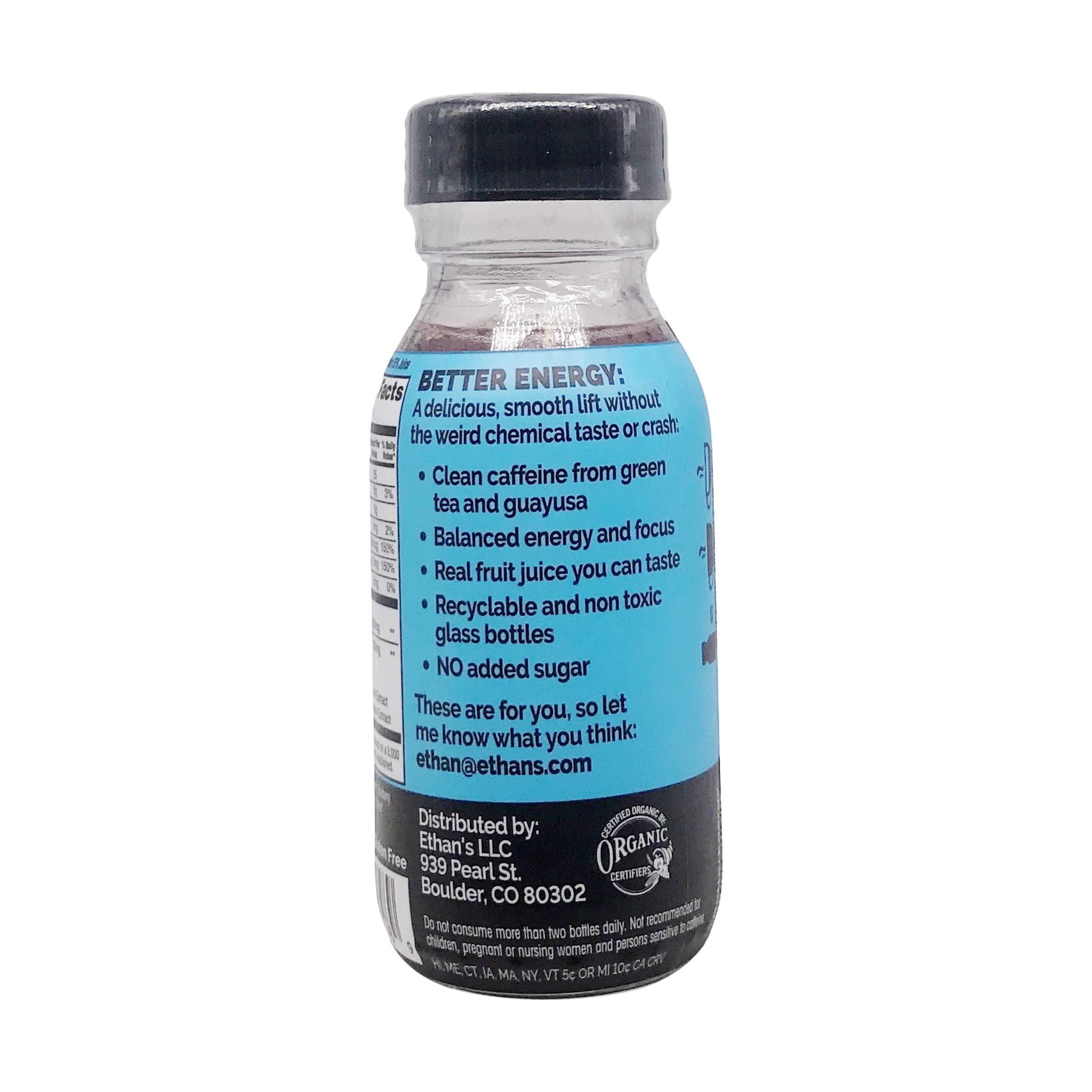 ETHANS ETHANS Organic Pomegranate Blueberry Energy Shot, 2 FZ