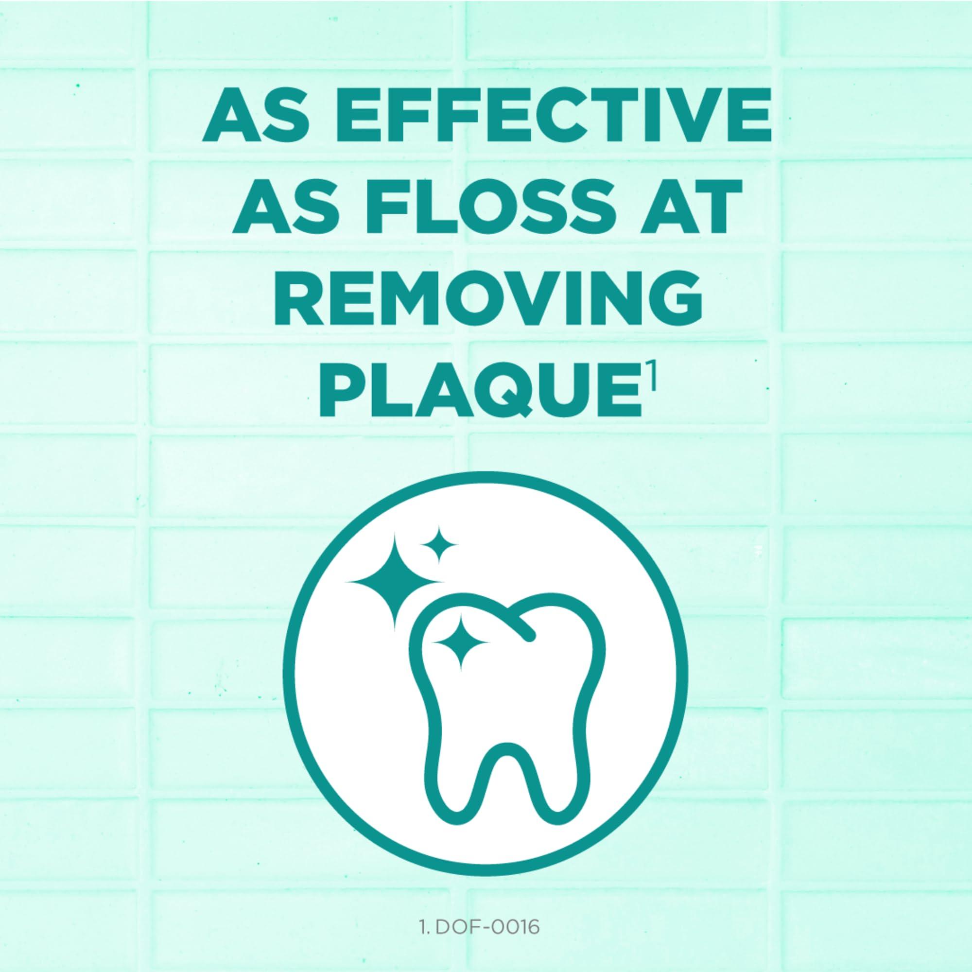 GUM GUM Soft-Picks Original, Easy to Use Dental Picks for Teeth Cleaning and Gum Health, Disposable Interdental Brushes with Convenient Carry Case, Dentist Recommended Dental Floss Picks, 50ct